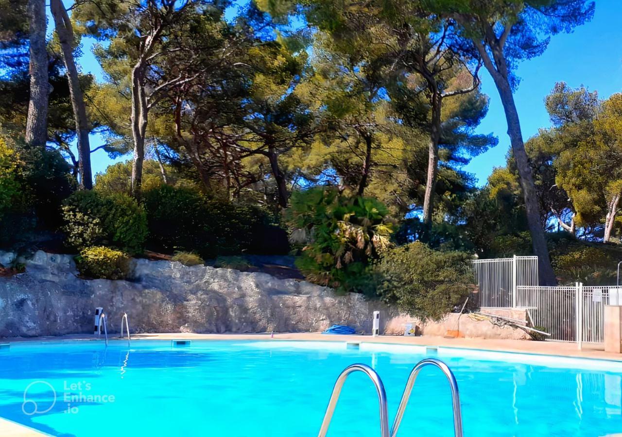 T1 Avec Piscine A 300M Des Plages Pour 4 Personnes - Residence Saint Elme La Seyne-sur-Mer Εξωτερικό φωτογραφία